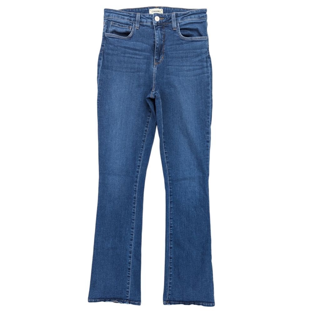L'agence Women's Size 28 Blue Denim Jeans Straight Leg